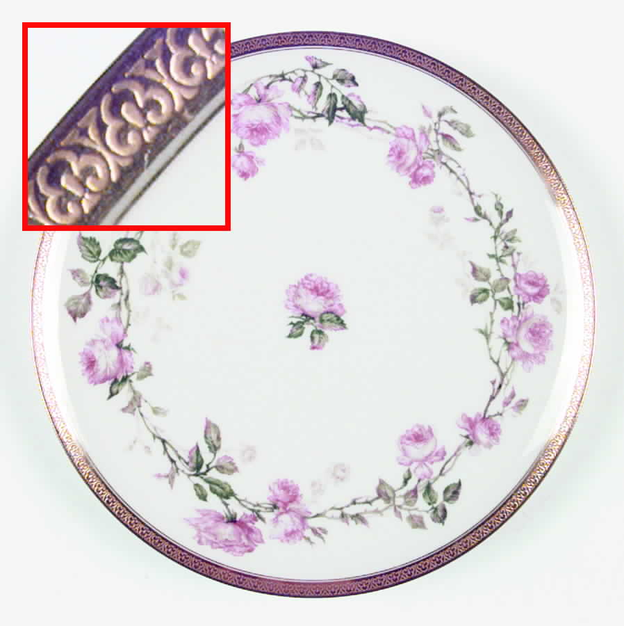 Schleiger 1136-2 Luncheon Plate by Haviland-1
