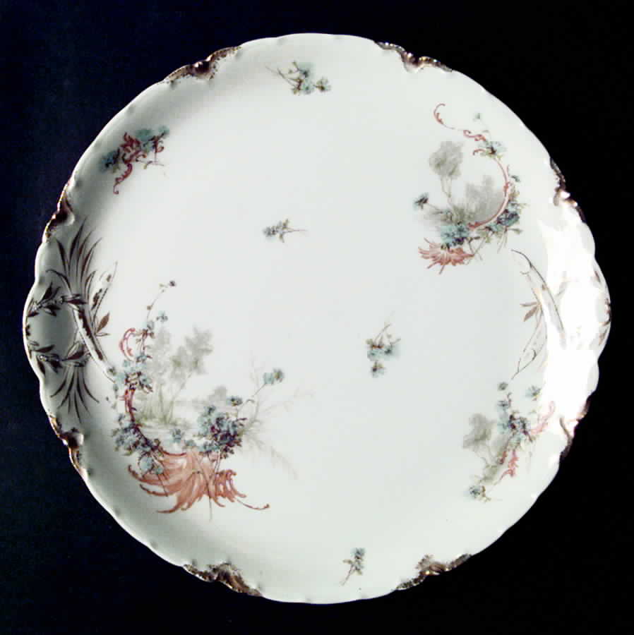 H2083 Handled Cake Plate by Haviland-1