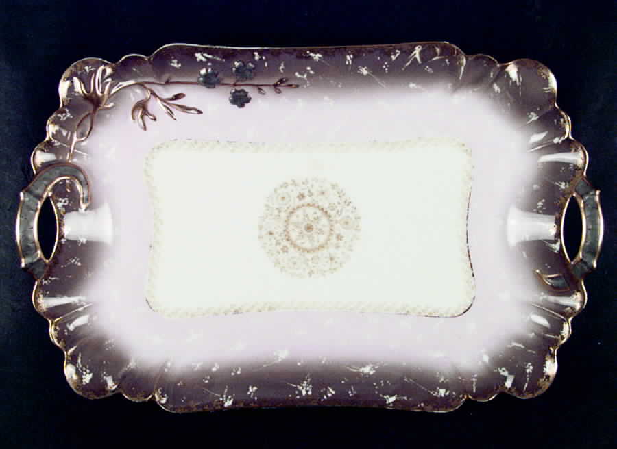 H2091 15" Oval Serving Platter by Haviland-1