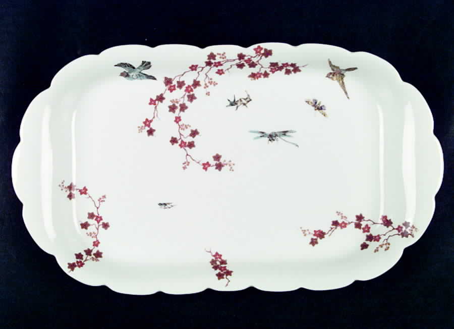 H2093 13" Rectangular Serving Platter by Haviland-1