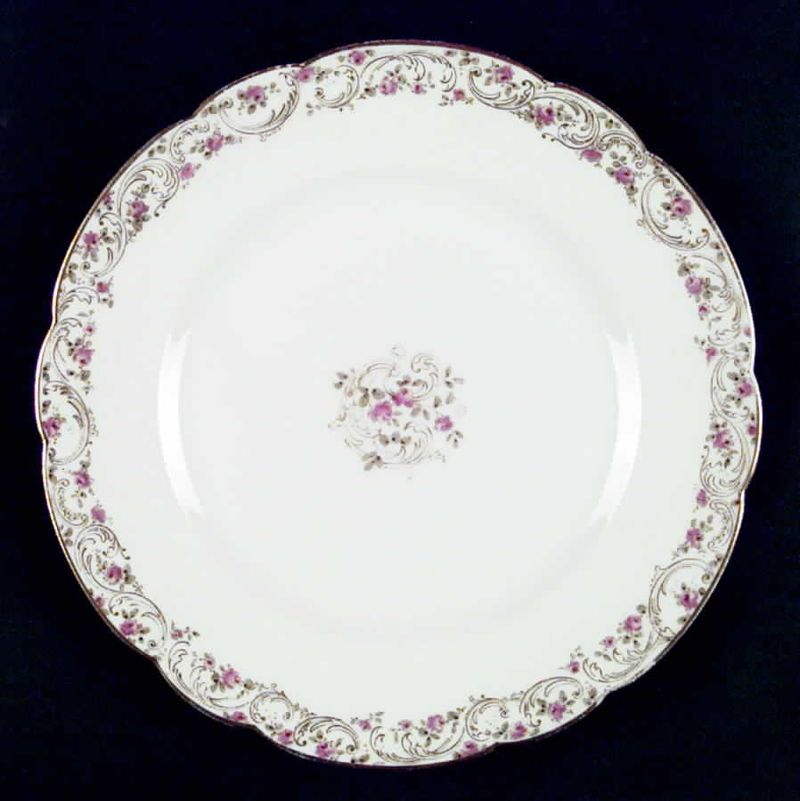 Schleiger 702-1 Luncheon Plate by Haviland-1