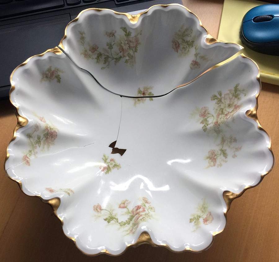 Schleiger 466-1 9" Salad Serving Bowl by Haviland-1