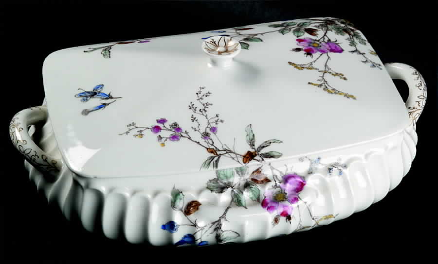 H2110 Rectangular Covered Vegetable by Haviland-1