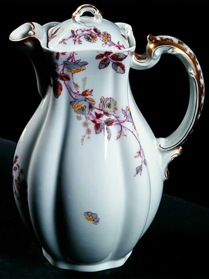 H2008 Chocolate Pot & Lid by Haviland-1
