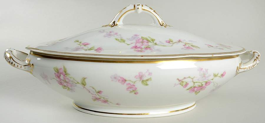 Schleiger 37-2 Oval Covered Vegetable by Haviland-1