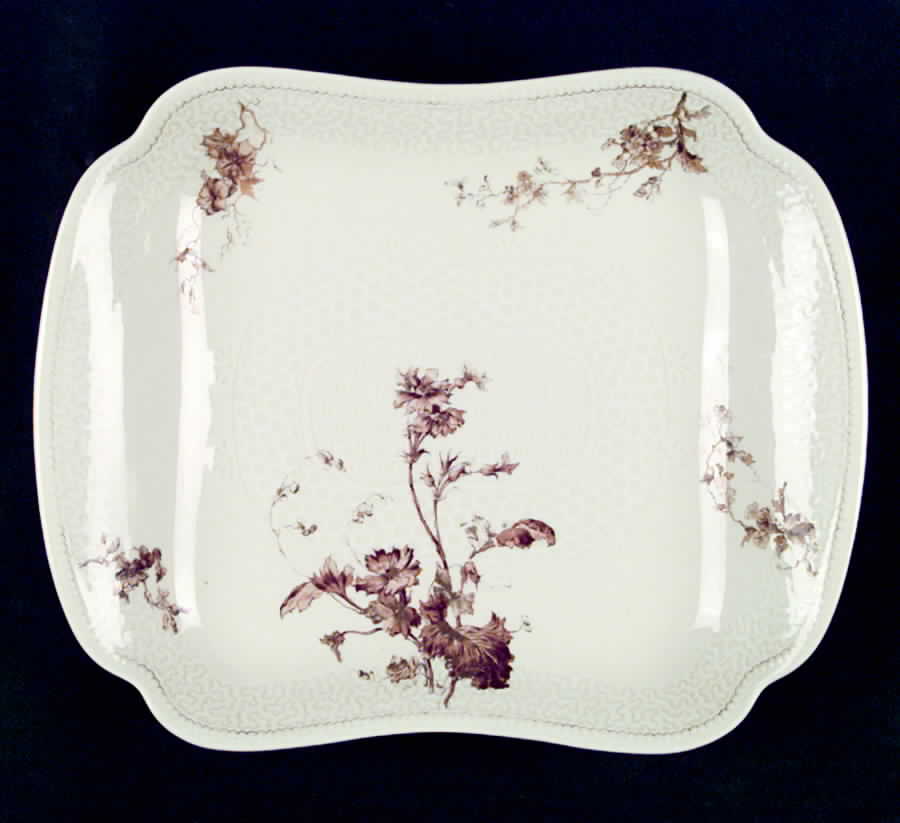 H2149 10" Rectangular Vegetable Bowl by Haviland-1