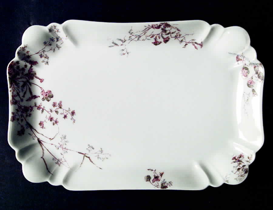 Schleiger 1157-2 10" Rectangular Serving Platter by Haviland-1