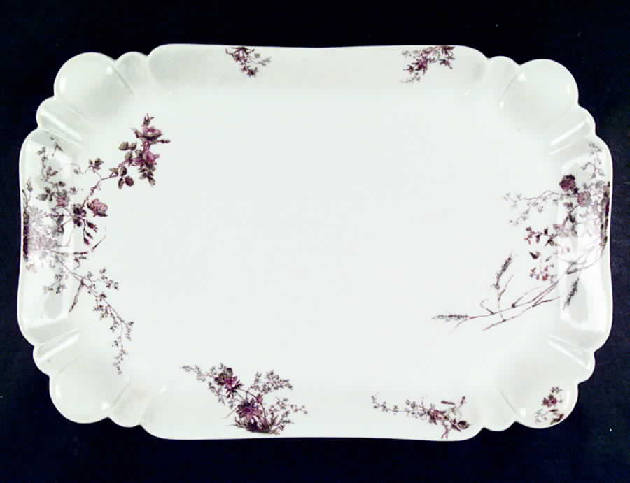 Schleiger 1157-2 16" Rectangular Serving Platter by Haviland-1