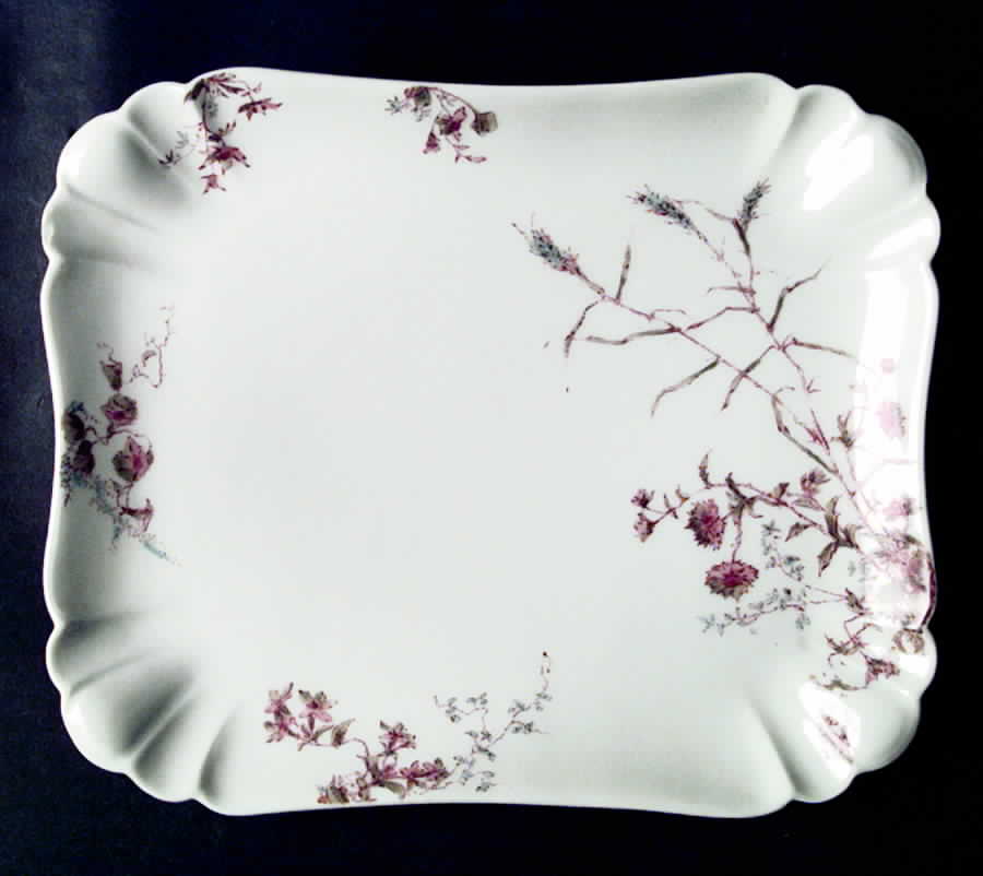 Schleiger 1157-2 9" Rectangular Serving Platter by Haviland-1