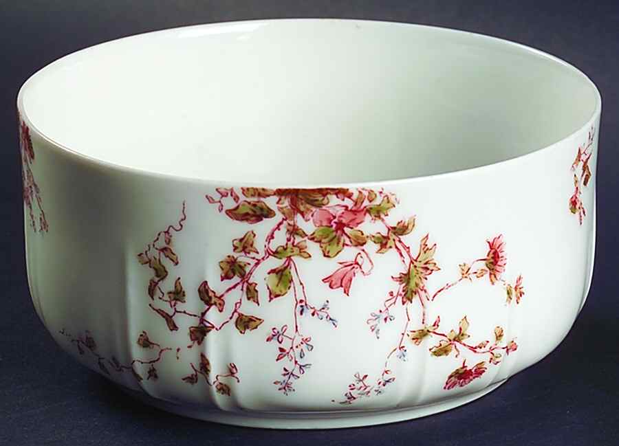 Schleiger 1157-2 Cranberry Bowl by Haviland-1
