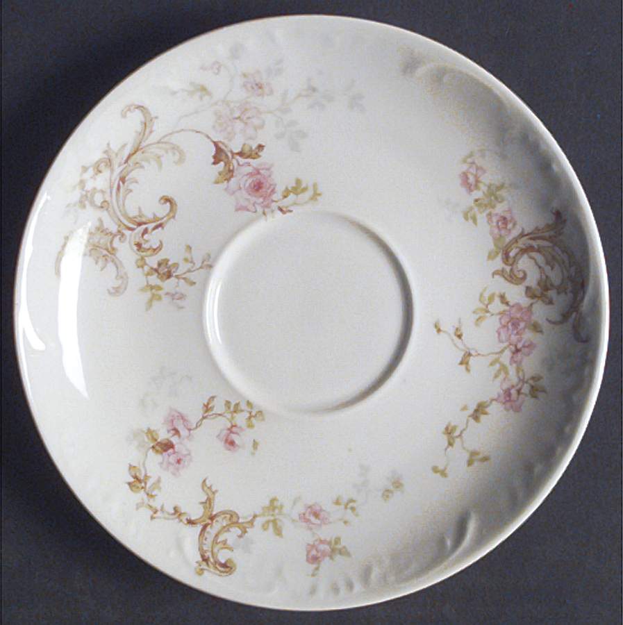Schleiger 144-4 Saucer by Haviland-1