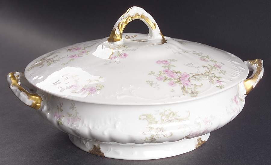 Schleiger 144-4 Round Covered Vegetable by Haviland-1