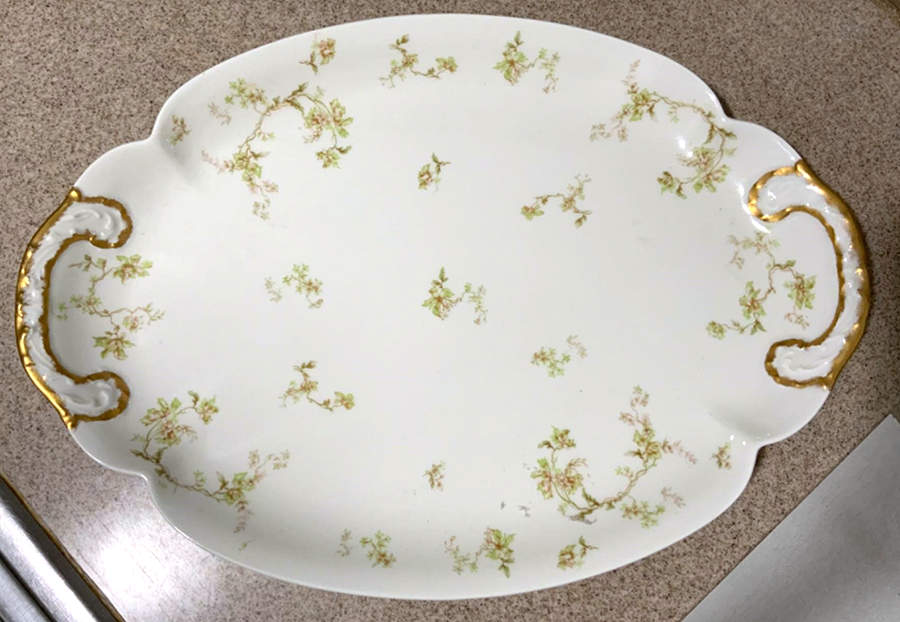 Schleiger 1017-2 16" Oval Serving Platter by Haviland-1