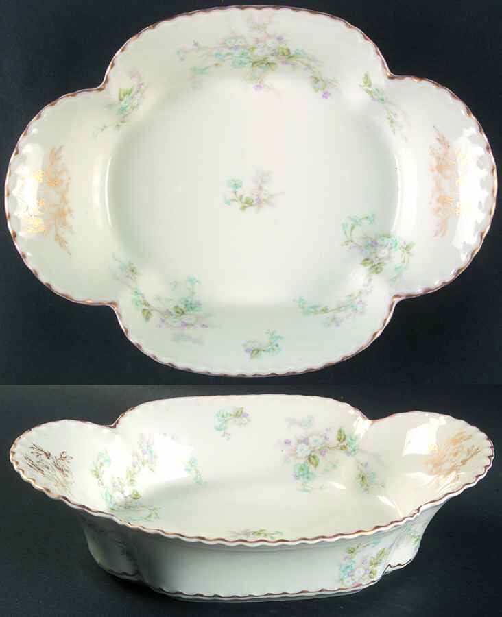 Schleiger 220-1 10" Oval Vegetable Bowl by Haviland-1