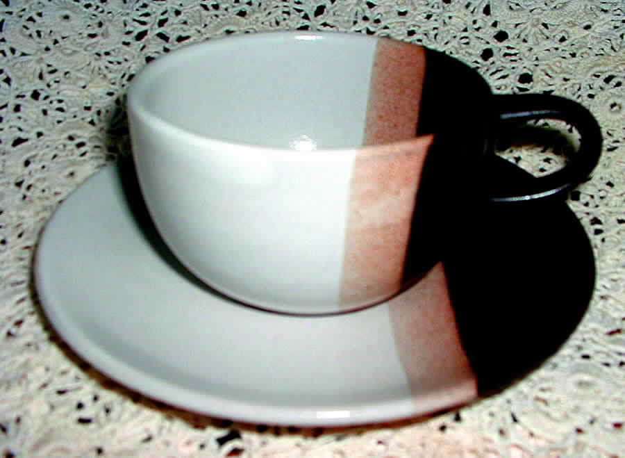 HTH12 Flat Cup & Saucer Set by Heath-1