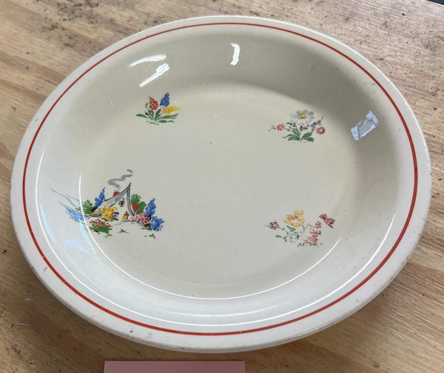 HLC2210 Pie Serving Plate by Homer Laughlin -1