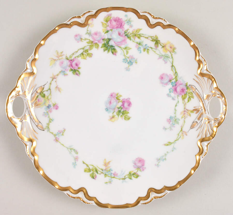 H2216 Handled Cake Plate by Haviland-1