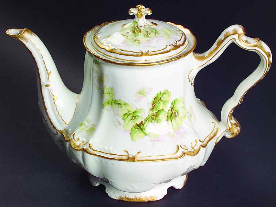 Schleiger 665-4 Teapot & Lid by Haviland-1