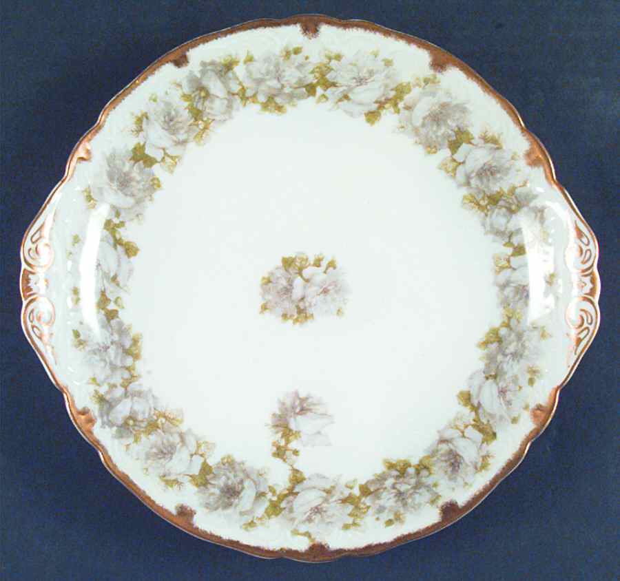 Schleiger 55-10 Handled Cake Plate by Haviland-1