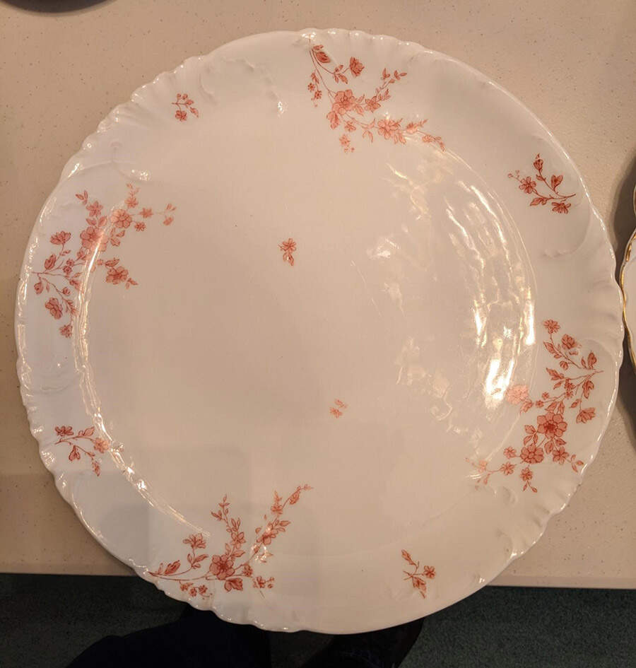 Schleiger 1156-5 12" Chop Plate (Round Platter) by Haviland-1