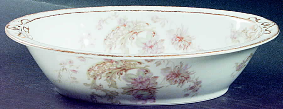 Schleiger 235-4 9" Oval Vegetable Bowl by Haviland-1