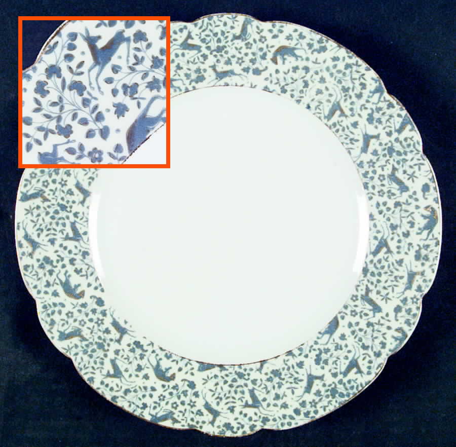 H2242 Luncheon Plate by Haviland-1