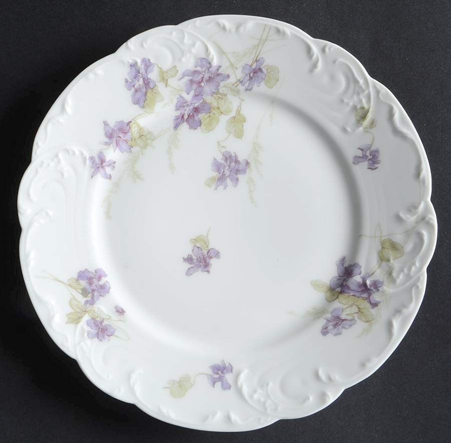 Schleiger 253-1 Salad Plate by Haviland-1