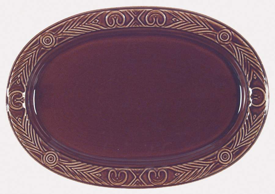 HLL24 11" Oval Serving Platter by Hall-1