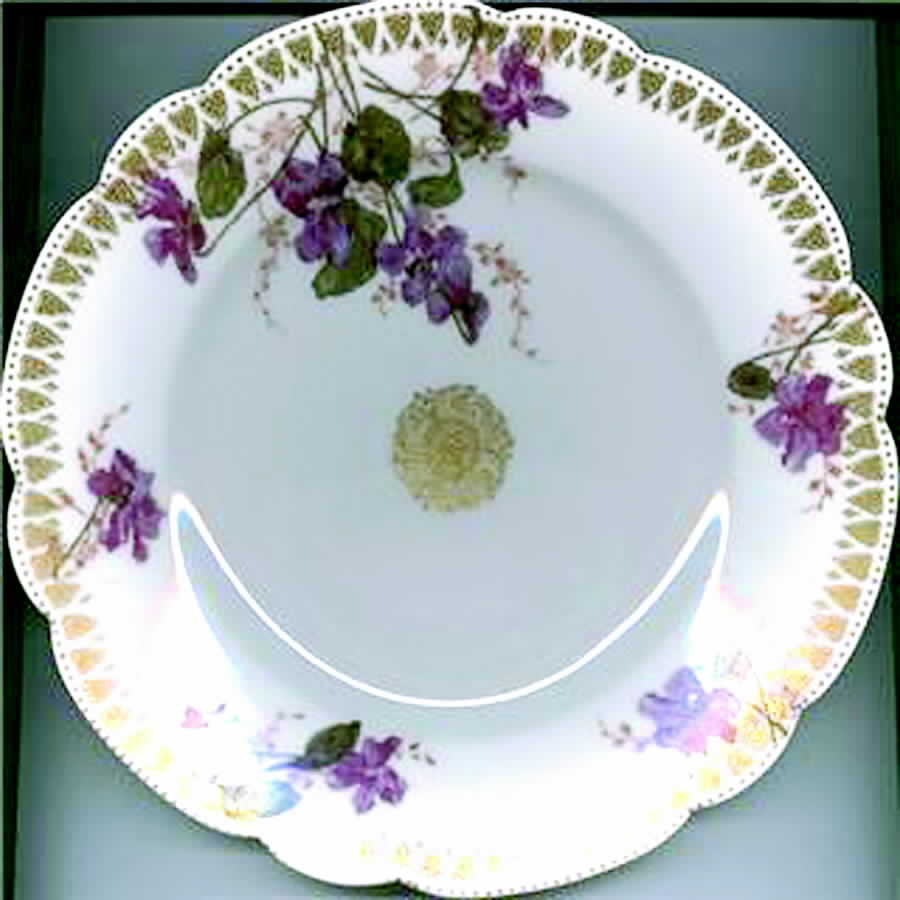 H2256 Luncheon Plate by Haviland-1