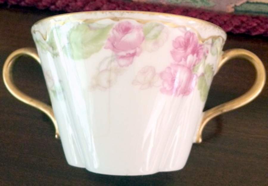 Schleiger 267-2 Flat Bouillon Cup by Haviland-1