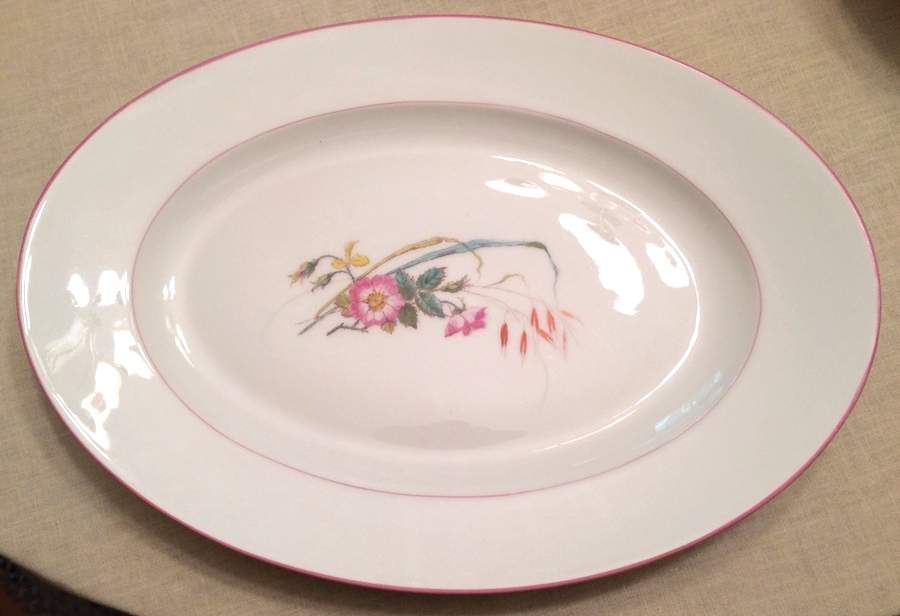 H2263 15" Oval Serving Platter by Haviland-1