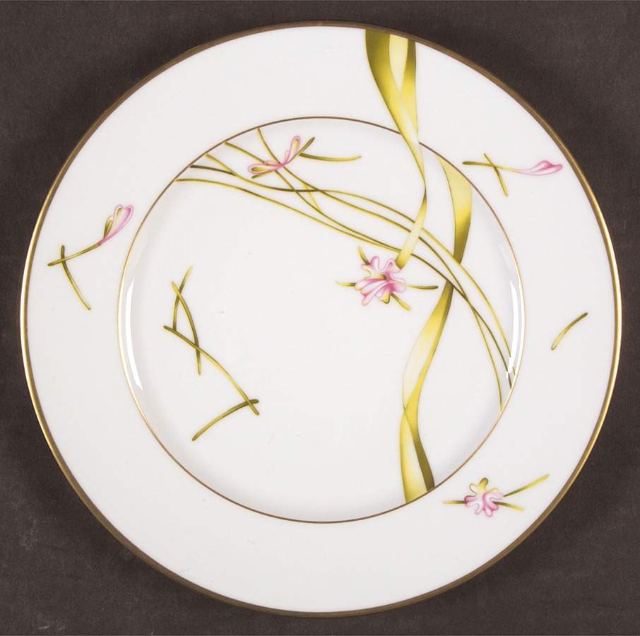 Amaryllis Salad/Dessert Plate by Haviland-1