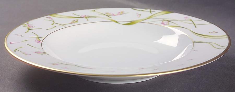 Amaryllis Large Rim Soup Bowl by Haviland-1