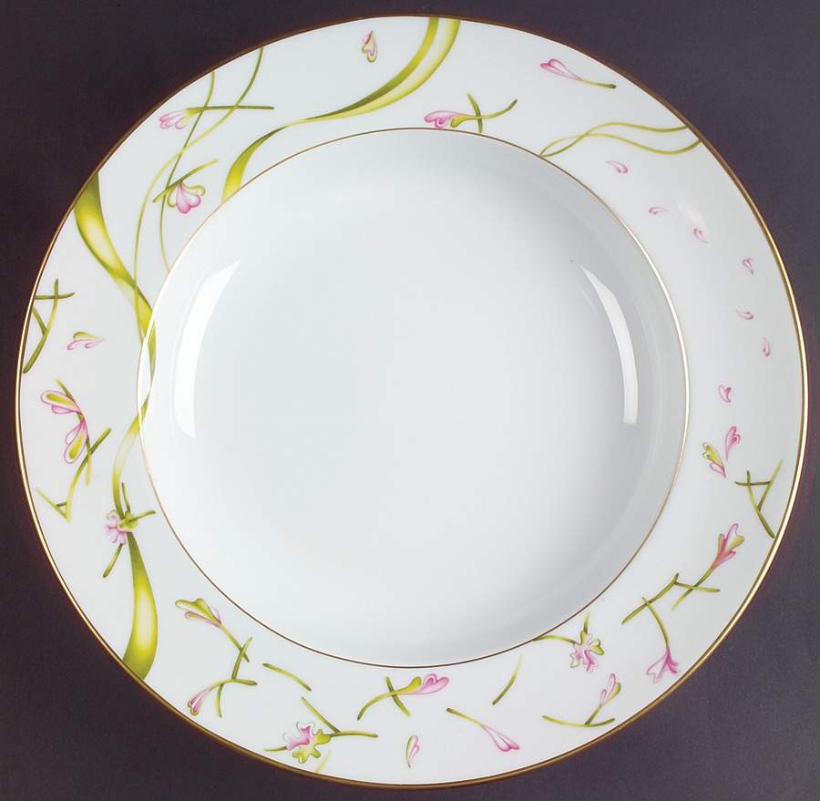 Amaryllis Deep Round Platter by Haviland-1