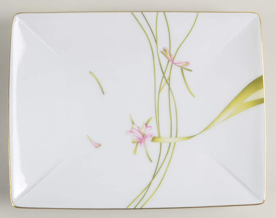 Amaryllis Square Bread & Butter Plate by Haviland-1