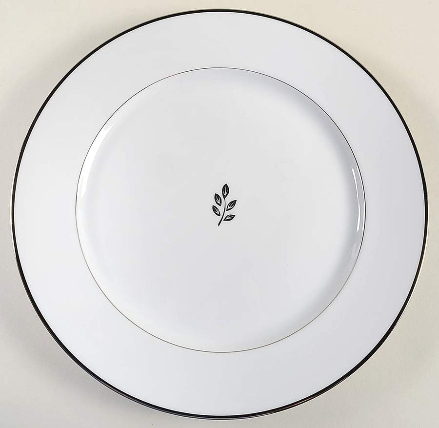 Florentine Platinum 12" Chop Plate (Round Platter) by Haviland-1