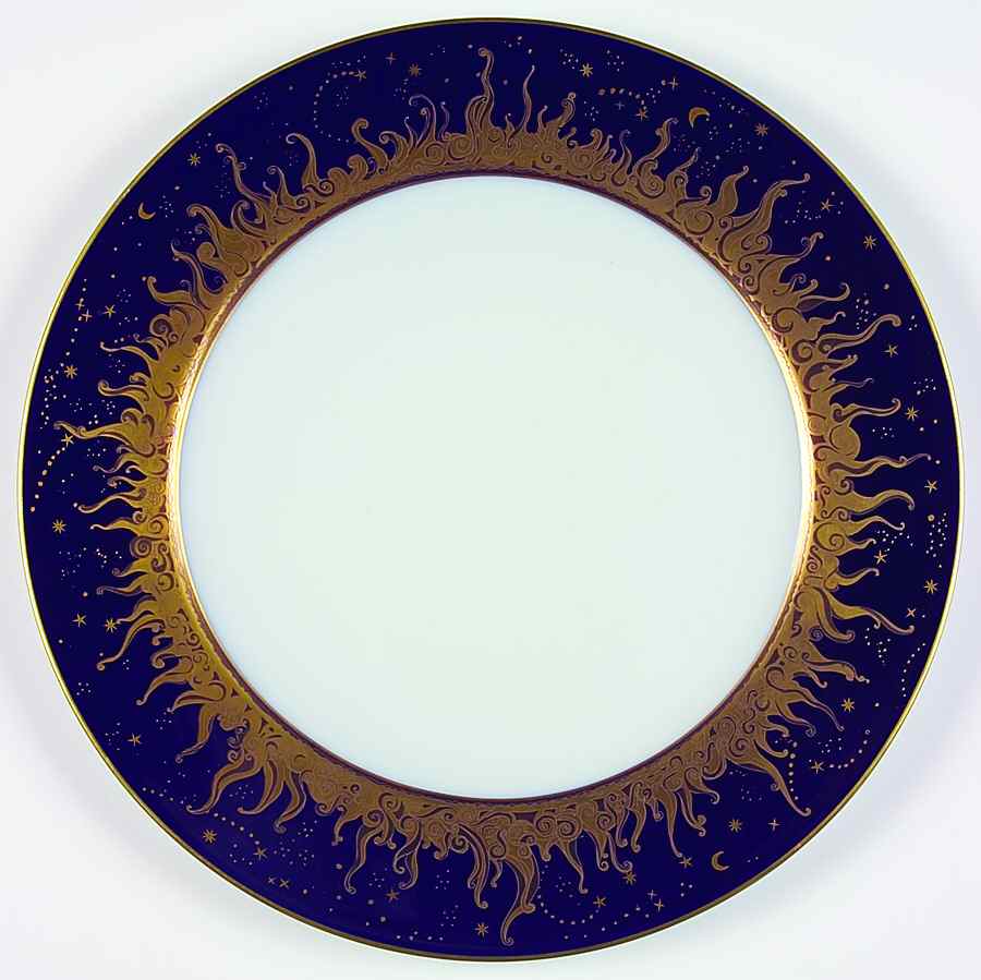 Ritz Club Blue Service Plate (Charger) by Haviland-1