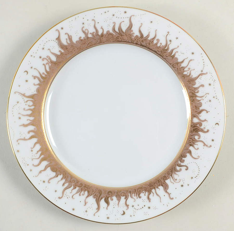 Ritz Club (White) Salad/Dessert Plate by Haviland-1