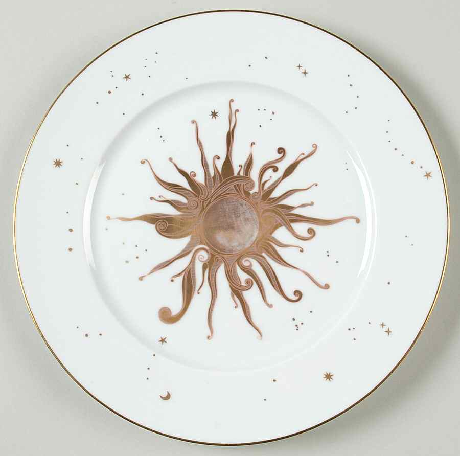 Ritz Club (White) Accent Salad/Dessert Plate by Haviland-1