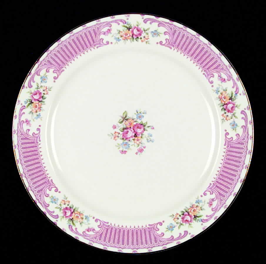 Empire Pink Dinner Plate by Homer Laughlin -1