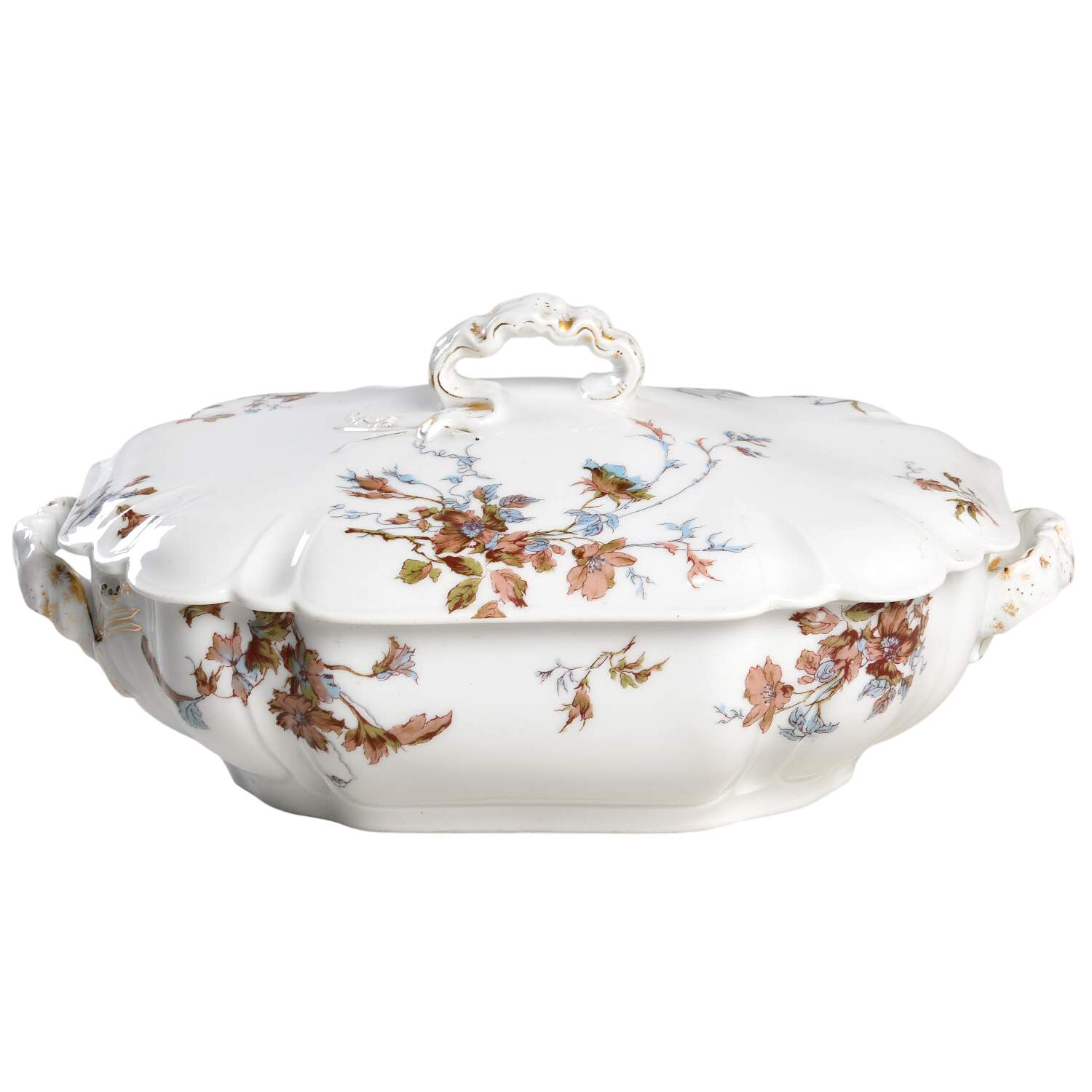 Schleiger 1152-14 Oval Covered Vegetable by Haviland-1
