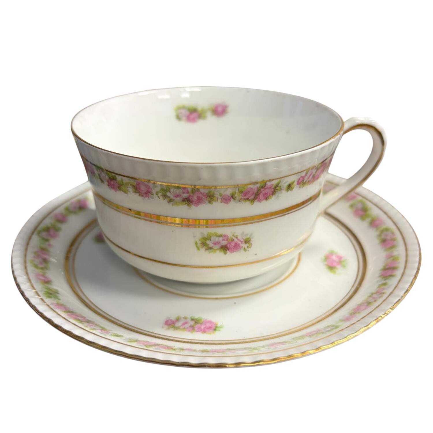 HHZ6 Flat Cup & Saucer Set by Hohenzollern-1