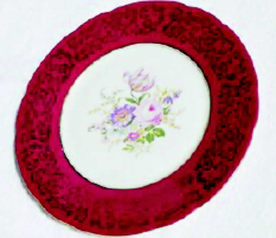 HWC19 Dinner Plate by HW (Germany, Czech)-1