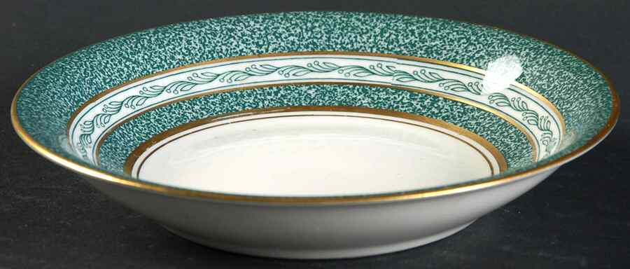 Mosaic Green Fruit/Dessert (Sauce) Bowl by Haviland-1