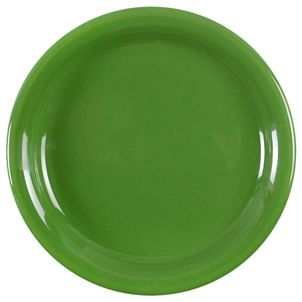Fiesta Shamrock Green (Intro 2003) Bistro Deep Salad Plate by Homer Laughlin -1