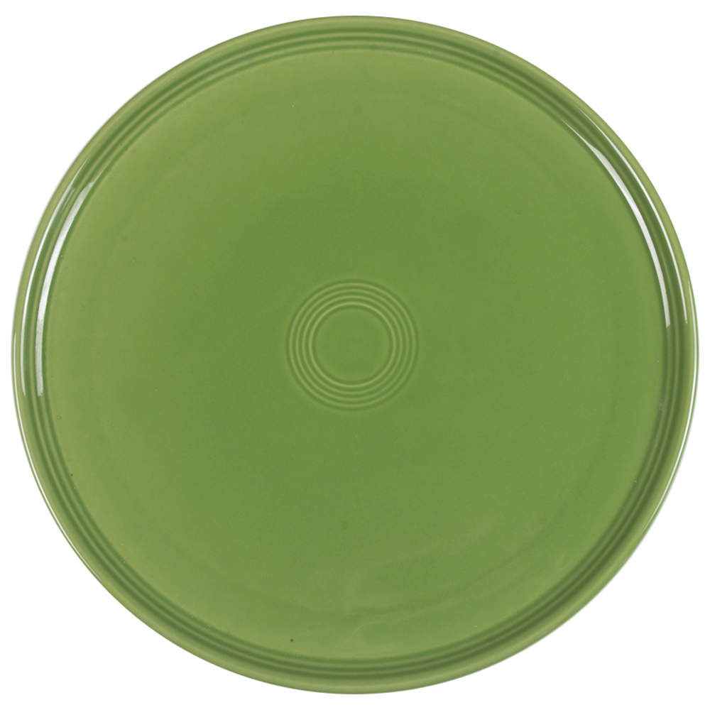 Fiesta Shamrock Green (Intro 2003) 12" Pizza Tray by Homer Laughlin -1