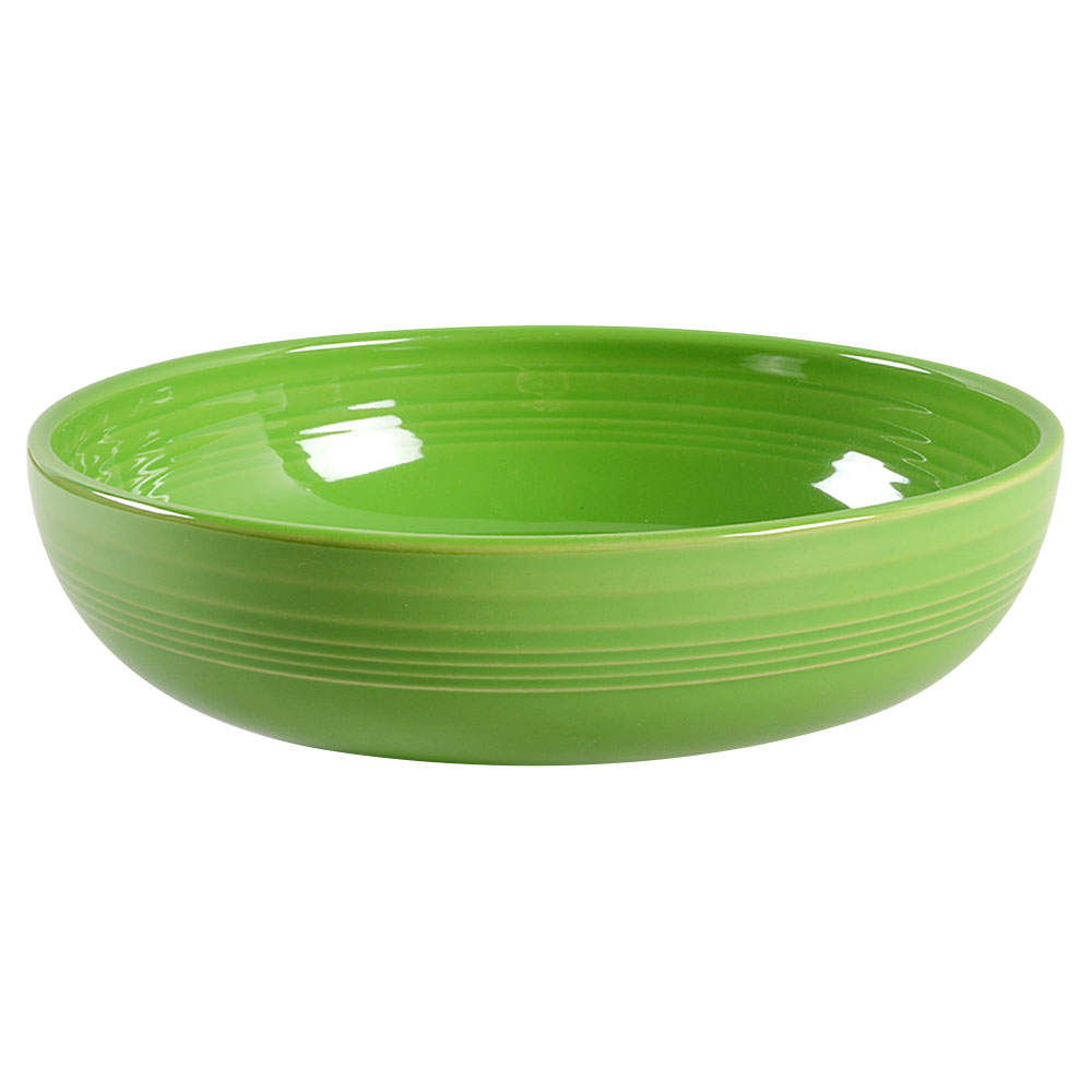 Fiesta Shamrock Green (Intro 2003) 10" Bistro Bowl by Homer Laughlin -1