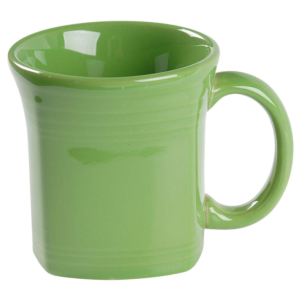 Fiesta Shamrock Green (Intro 2003) Square Mug by Homer Laughlin -1