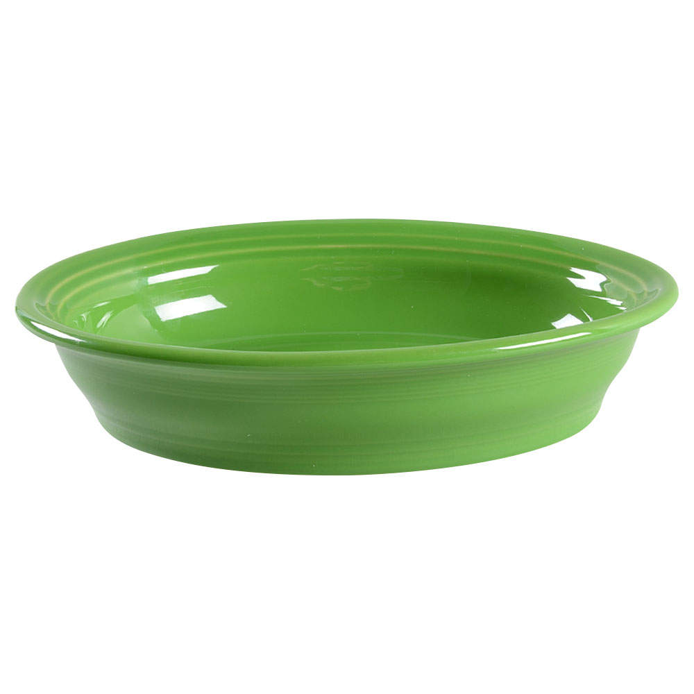 Fiesta Shamrock Green (Intro 2003) 10" Oval Vegetable Bowl by Homer Laughlin -1