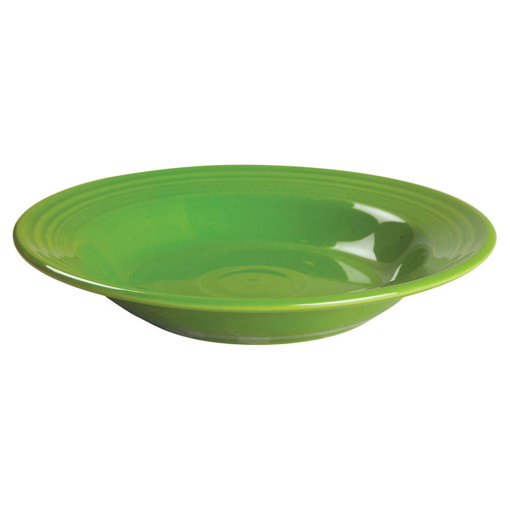 Fiesta Shamrock Green (Intro 2003) Large Rim Soup Bowl by Homer Laughlin -1